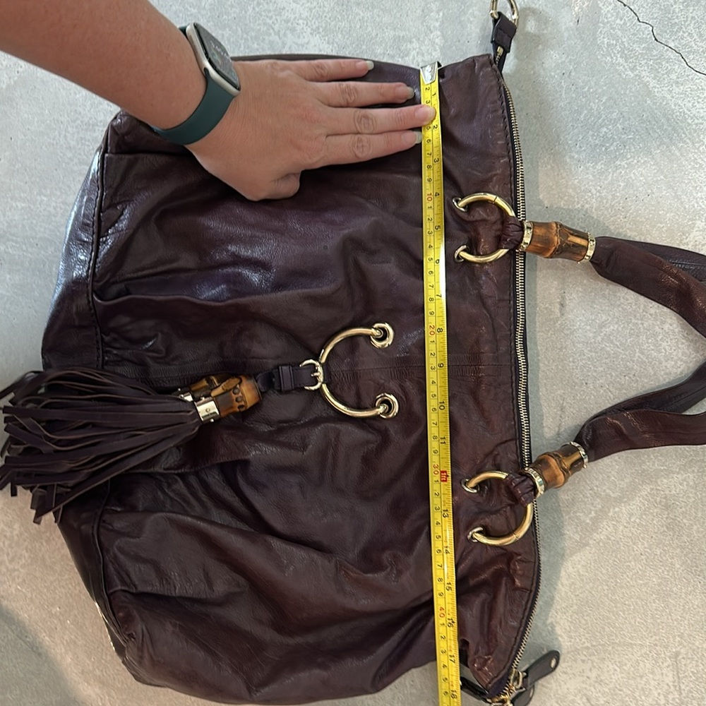 Gucci Eggplant Purse - Picture 13 of 16